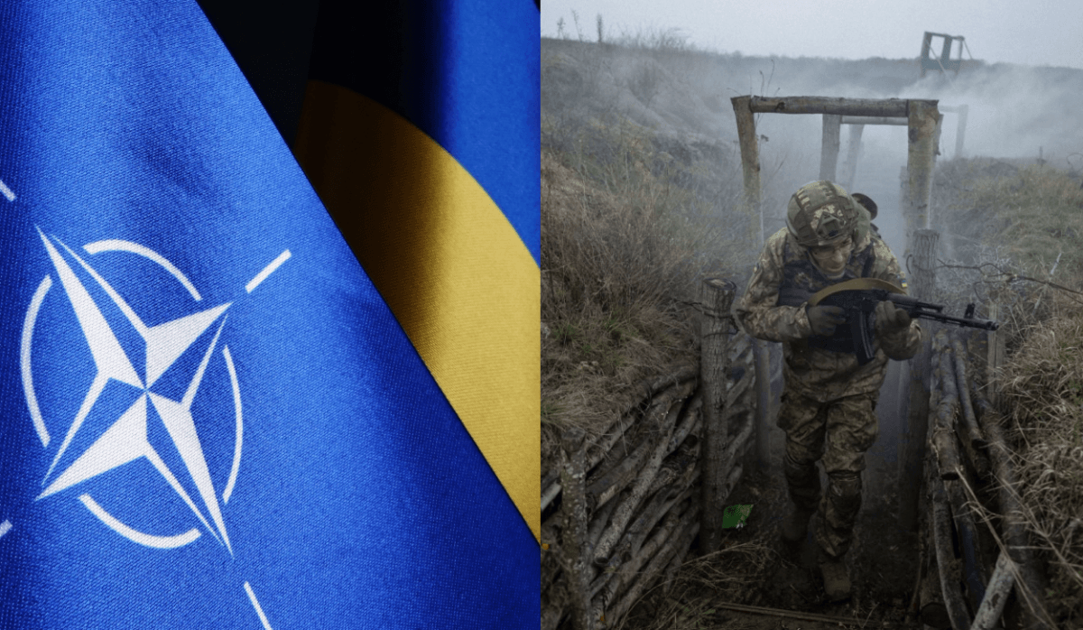 Украину не пригласят в НАТО в этом году / Коллаж УНИАН / фото ua.depositphotos.com, УНИАН