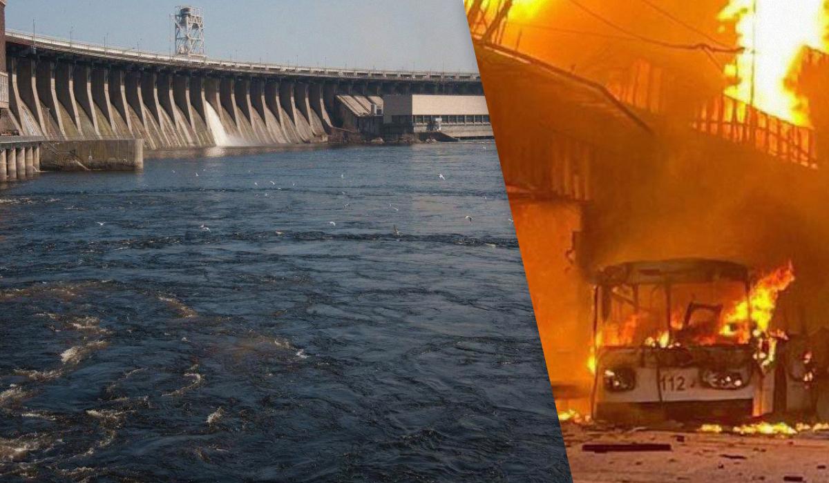 Раскрыты детали удара по ДнепроГЭС / коллаж УНИАН, фото УНИАН, Телеграм-канал Петра Андрющенко Раскрыты детали удара по ДнепроГЭС / коллаж УНИАН, фото УНИАН, Телеграм-канал Петра Андрющенко