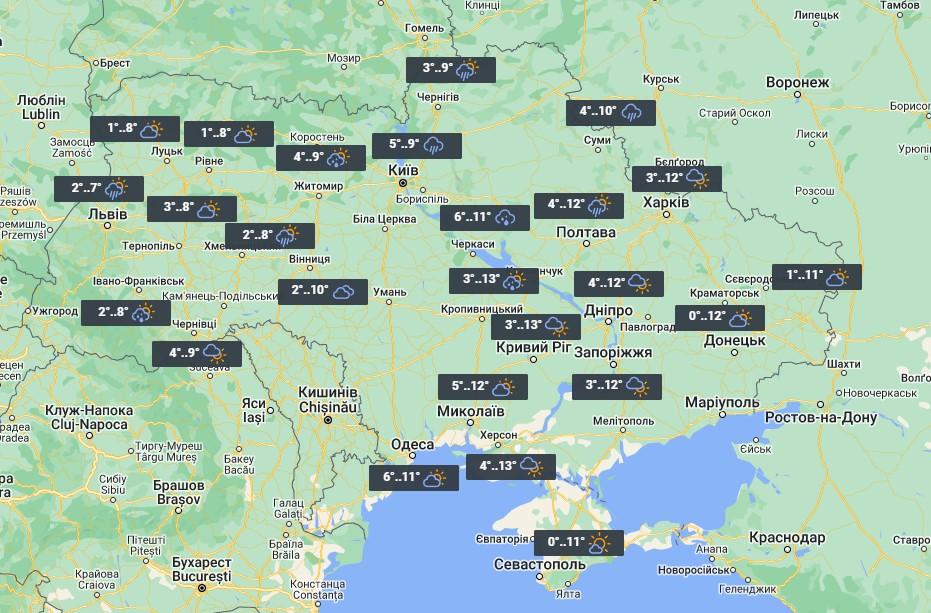 24 березня дощів в Україні побільшає, а на заході трохи похолодає / фото УНІАН