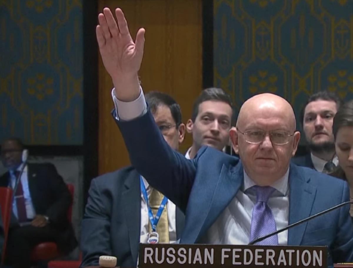 Russia and China vetoed the UN Security Council resolution on Gaza / screenshot