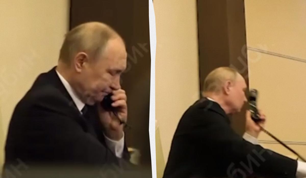 Пропагандисти рекламують ролик про те, як Путін переживав за "Крокус" / Колаж УНІАН, фото скріншот Пропагандисти рекламують ролик про те, як Путін переживав за "Крокус" / Колаж УНІАН, фото скріншот