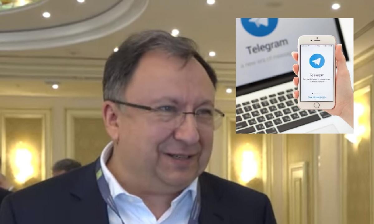 Княжицкий уверяет, что законопроект о регулировании Telegram не будет касаться владельцев каналов / Коллаж УНИАН, скриншот, фото ua.depositphotos.com