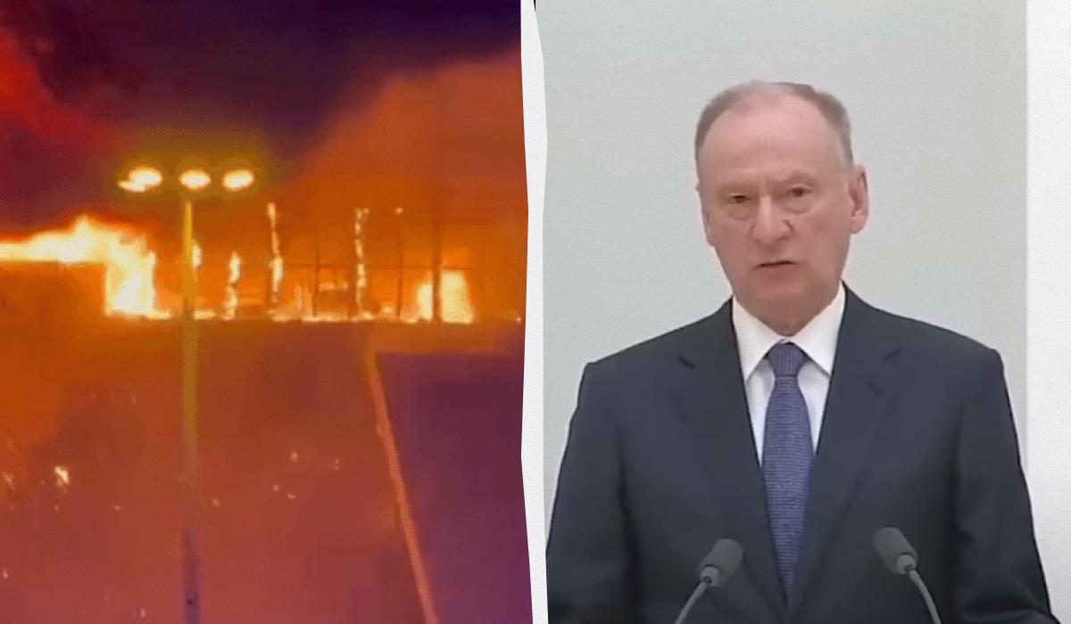 Патрушев обвинил Украину в организации теракта в "Крокусе" / Коллаж УНИАН, фото скриншот Патрушев обвинил Украину в организации теракта в "Крокусе" / Коллаж УНИАН, фото скриншот