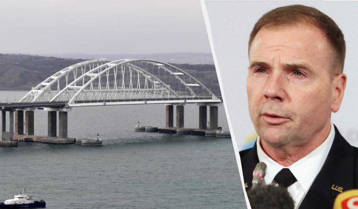 Ben Hodges commented on the consequences of the destruction of the Crimean Bridge /  collage, photo , REUTERS