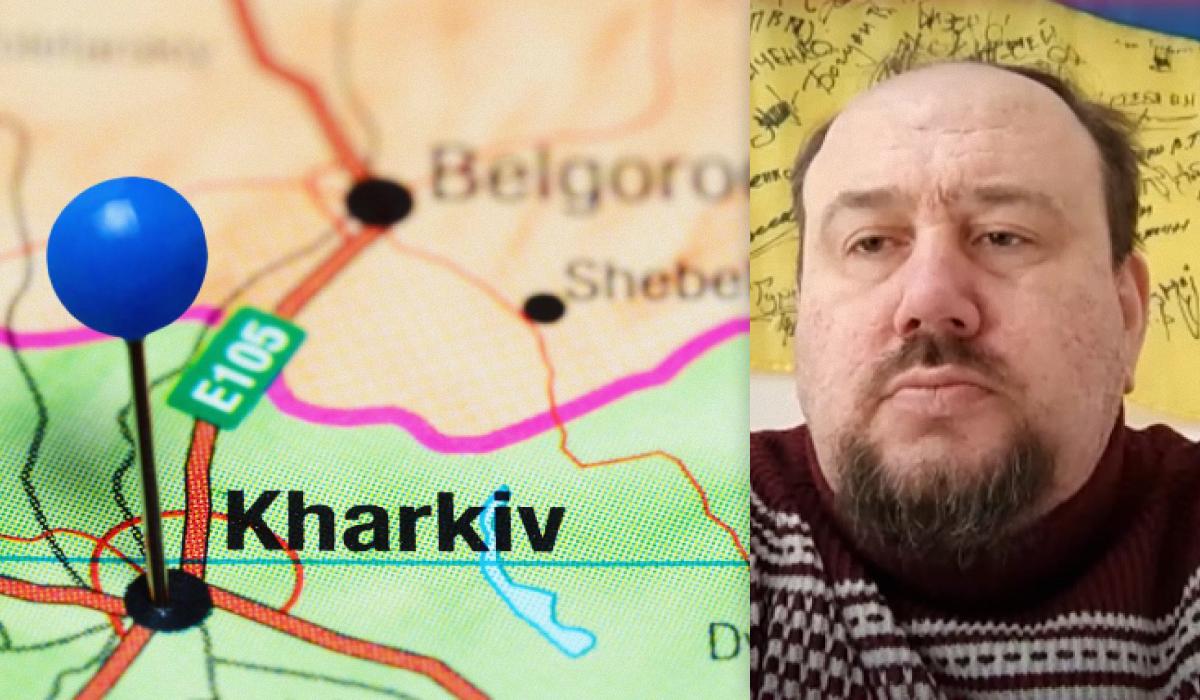 Mikhail Zhirokhov spoke about the threat of a Russian attack on Kharkov /  collage with photo ua.depositphotos.com and screenshot