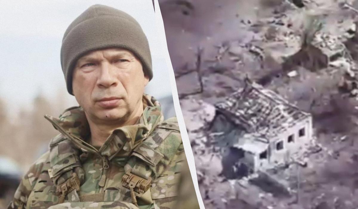 Сирський показав, як українці відстрілюють окупантів на фронті / Колаж УНІАН, фото скріншот, фото t.me/osirskiy