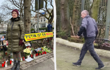 У Німеччині співробітник консульства РФ напав на жінку через квіти біля портрета Навального