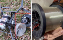 "Никогда такого не видели": у россиян появились FPV-дроны с кабелем, длиной 10 километров