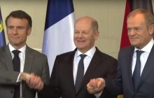"Не ініціюватимемо жодної ескалації": лідери Франції, ФРН та Польщі зробили спільну заяву