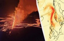 Опасные выбросы от вулкана в Исландии накрыли Европу