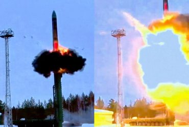 В России объявили о новом пуске межконтинентальной баллистической ракеты Ярс (видео)