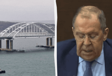 Лавров назвал кричащей запись о бомбежке Крымского моста (видео)