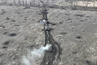 Бои возле Новомихайловки: украинские воины показали ошеломляющие кадры с фронта