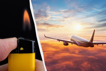 Чи можна проносити запальничку на борт літака: правила авіабезпеки