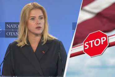 Премьер Латвии сравнила Россию с соседом-алкоголиком