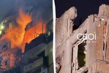 По меньшей мере три попадания: появились новые подробности атаки по Кривому Рогу (видео)