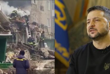 Смертоносний приліт дрона РФ у багатоповерхівку в Сумах: Зеленський дав обіцянку (відео)