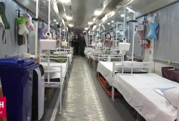 "Укрзалізниця" вперше показала потяг для евакуації поранених військових