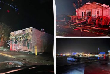 Шторм с торнадо обрушился на США: обломки подняло на 4 километра в небо (фото, видео)