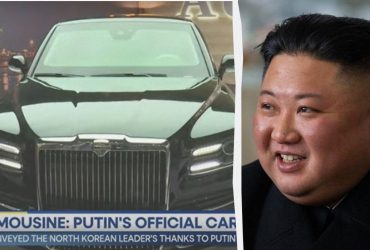 Кім Чен Ин під час військових навчань їздив на машині, подарованій Путіним