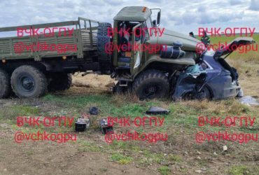 В Крыму грузовик оккупантов раздавил авто бывшего топ-чиновника: он погиб