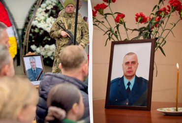 В Одесской области простились с жертвами двойного ракетного удара (фото)