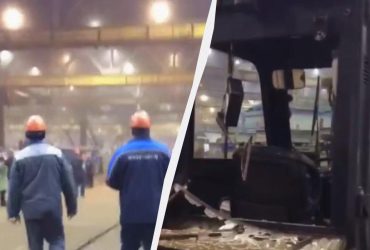 У Бєлгороді прилетіло по заводу Енергомаш (відео)