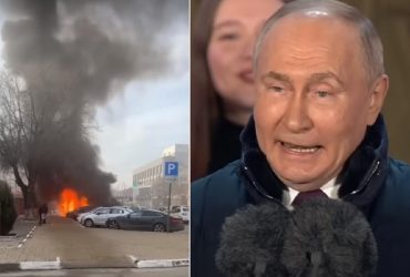 Атаки на прикордонні регіони б'ють по РФ, але підтримка Путіна не згасає, - Bloomberg