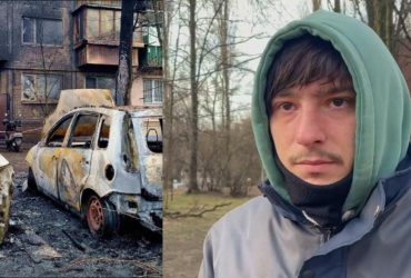 Клубочек огня летел: очевидец рассказал о пережитом во время удара РФ по Киеву (видео)