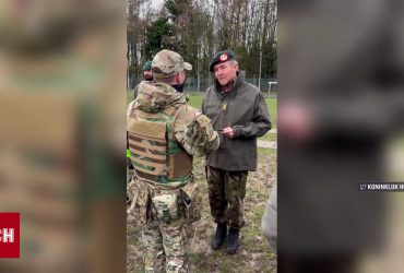 Король Нідерландів побував на навчанні наших військових у Британії