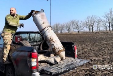 На Дніпропетровщині знайшли нерозірвану ракету