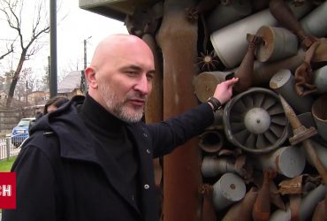 Два роки звільнення Ірпеня. Із російського залізяччя створили монумент "Воля"