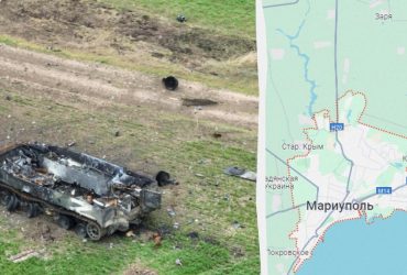 У россиян капитально поубавилось техники возле Мариуполя, - Андрющенко (карта)