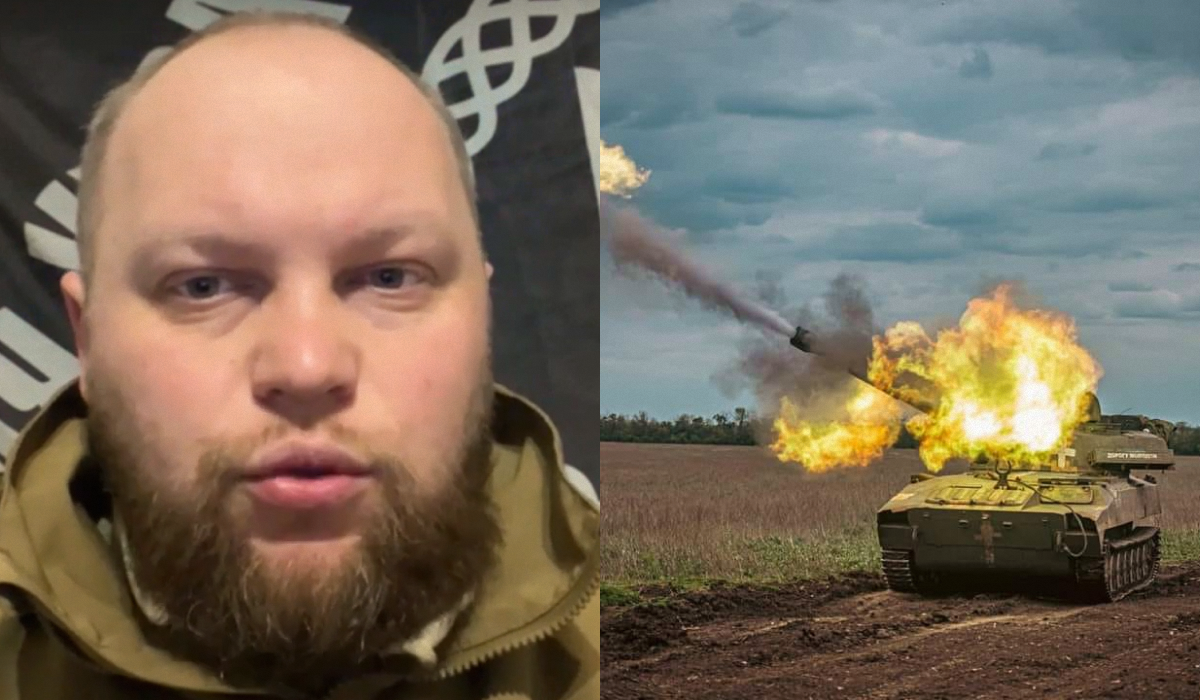 Офицер Легиона Свободы Сергей Воронов отметил, что сейчас это направление является одним из самых горячих / коллаж УНИАН, скриншот, фото Генштаб ВСУ