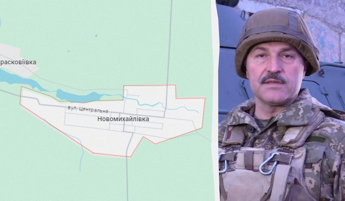 Ярослав Чепурний пояснив, чому росіяни потужно намагаються захопити Новомихайлівку / колаж УНІАН зі скрішотів Ярослав Чепурний пояснив, чому росіяни потужно намагаються захопити Новомихайлівку / колаж УНІАН зі скрішотів
