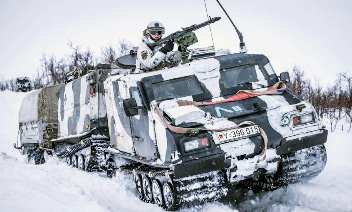 Війська Німеччини ведуть навчання в Норвегії / t.me/BILD_Russian Війська Німеччини ведуть навчання в Норвегії / t.me/BILD_Russian