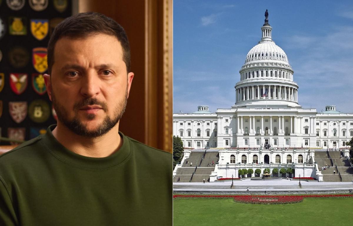 Зеленский поблагодарил Конгресс за поддержку предоставления помощи Украине / Коллаж УНИАН, фото Википедия Зеленский поблагодарил Конгресс за поддержку предоставления помощи Украине / Коллаж УНИАН, фото Википедия