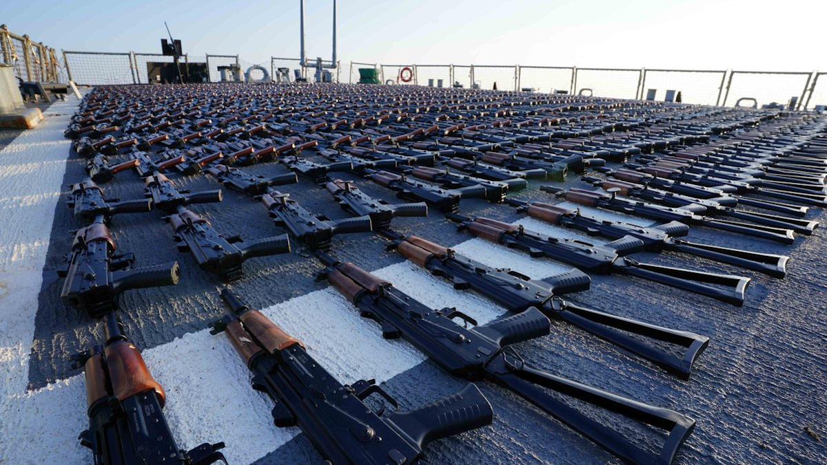 Іранська зброя буде корисною для боротьби з російськими загарбниками / фото twitter.com/CENTCOM Іранська зброя буде корисною для боротьби з російськими загарбниками / фото twitter.com/CENTCOM