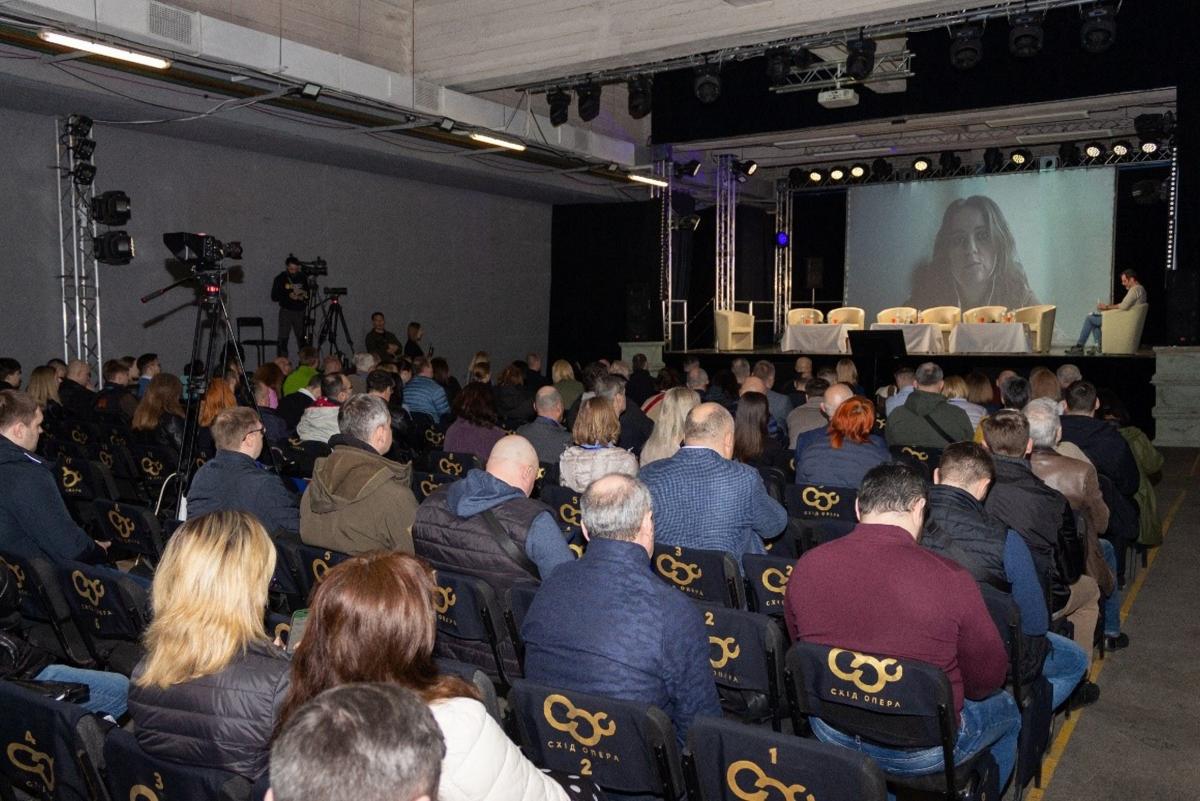 Онлайн-виступ представниці USAID на початку форуму / Фото: Асоціація приватних роботодавців Онлайн-виступ представниці USAID на початку форуму / Фото: Асоціація приватних роботодавців