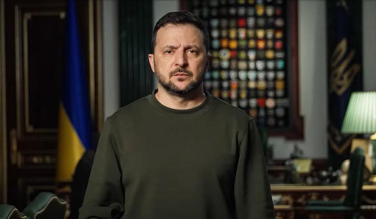 Зеленський прокоментував на збиття іранських дронів, запущених по Ізраїлю / скріншот Зеленський прокоментував на збиття іранських дронів, запущених по Ізраїлю / скріншот