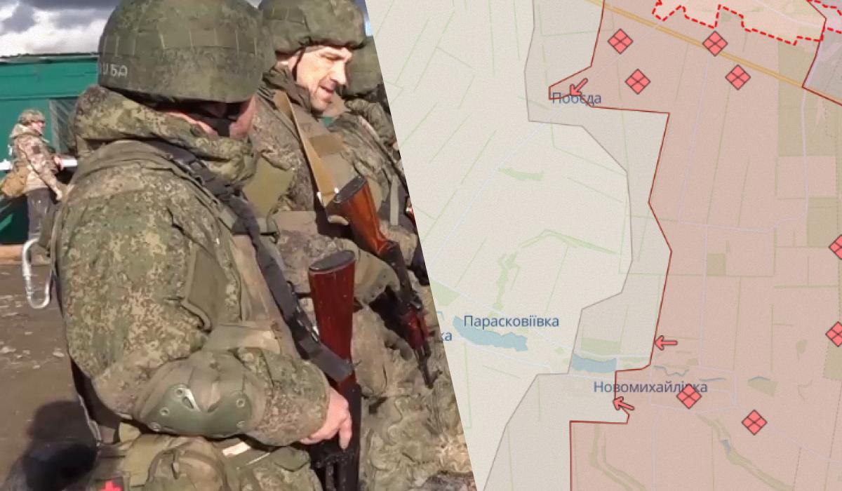 В одному із сіл на Донбасі вороги змогли здійснити просування, повідомили аналітики / колаж УНІАН зі скріншотів В одному із сіл на Донбасі вороги змогли здійснити просування, повідомили аналітики / колаж УНІАН зі скріншотів