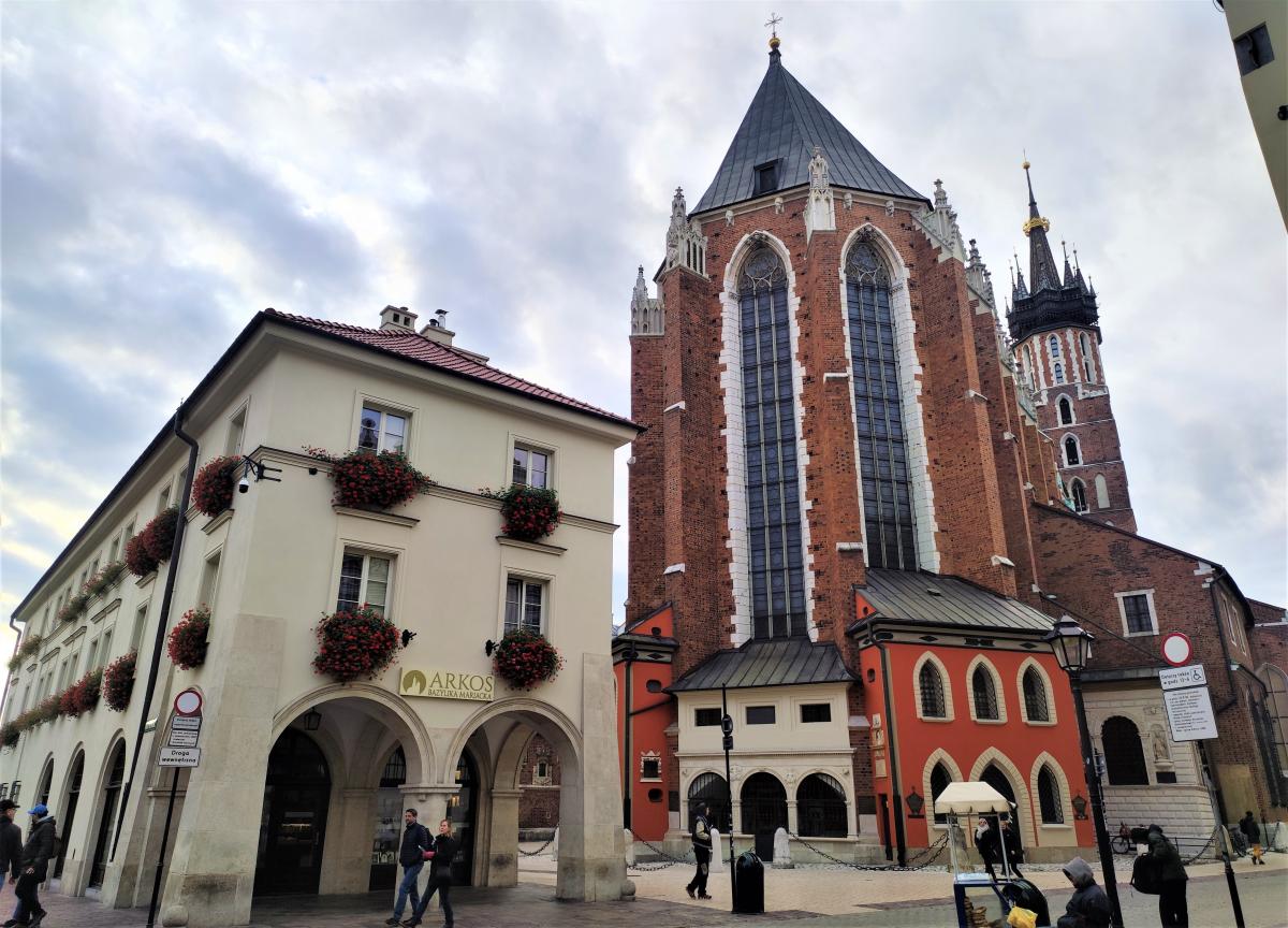 Костел Діви Марії в Кракові / фото Марина Григоренко