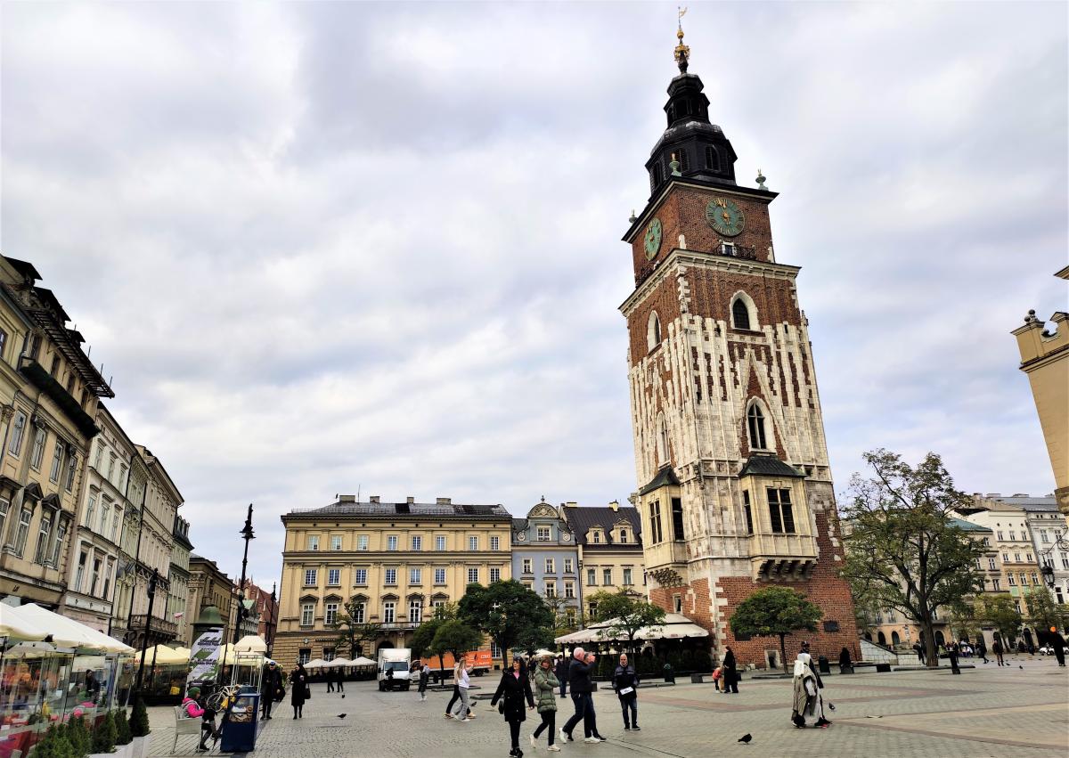 Вежа Ратуші в Кракові / фото Марина Григоренко