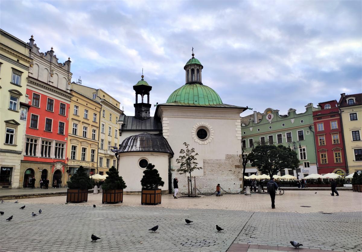 Головна ринкова площа Старого міста Кракова / фото Марина Григоренко