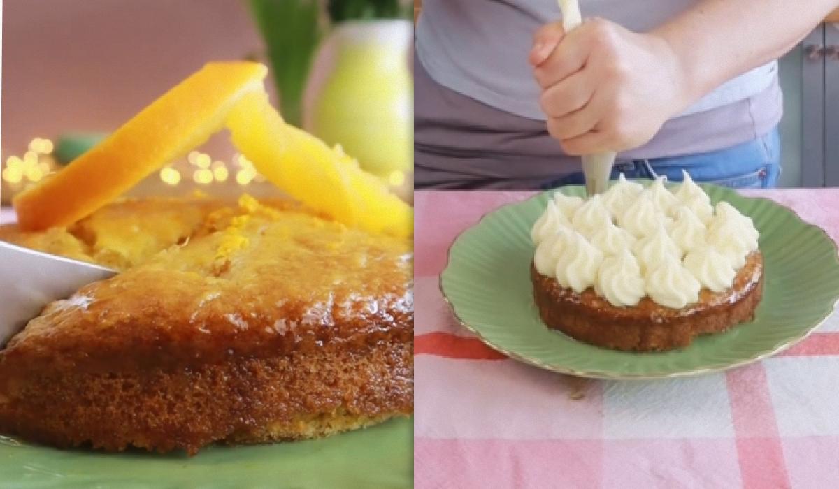 Пользователи Instagram оценили апельсиновый пирог Лизы Марли словами - "очень аппетитно" / Коллаж УНИАН, фото скриншот видео Лизы Марли