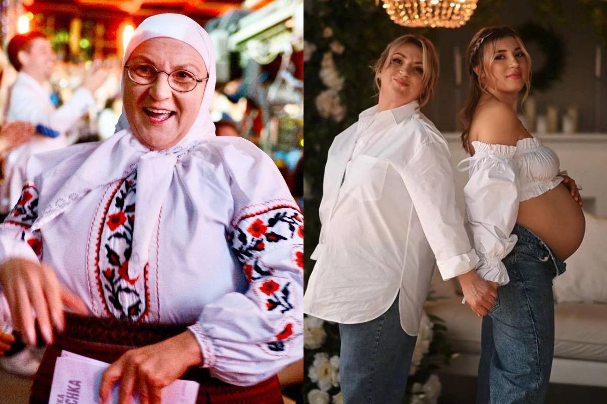 У Инны Белоконь родилась внучка / коллаж из фото У Инны Белоконь родилась внучка / коллаж из фото