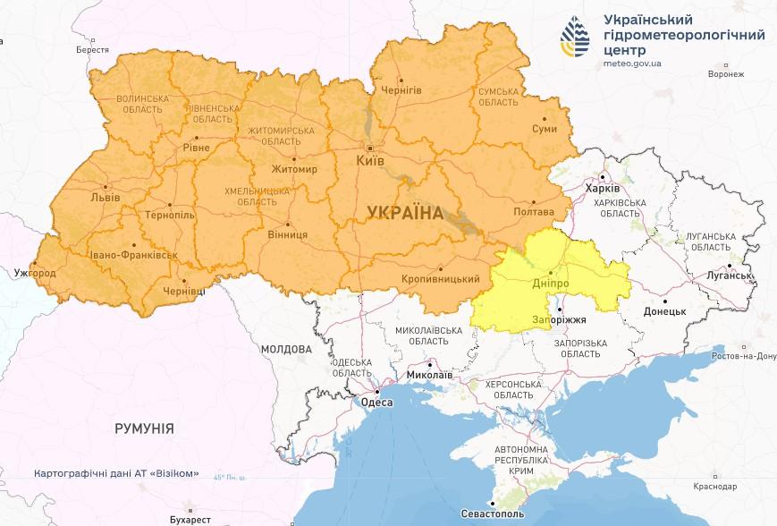 20 апреля заморозки ожидаются во многих областях Украины / фото Укргидрометцентр 20 апреля заморозки ожидаются во многих областях Украины / фото Укргидрометцентр