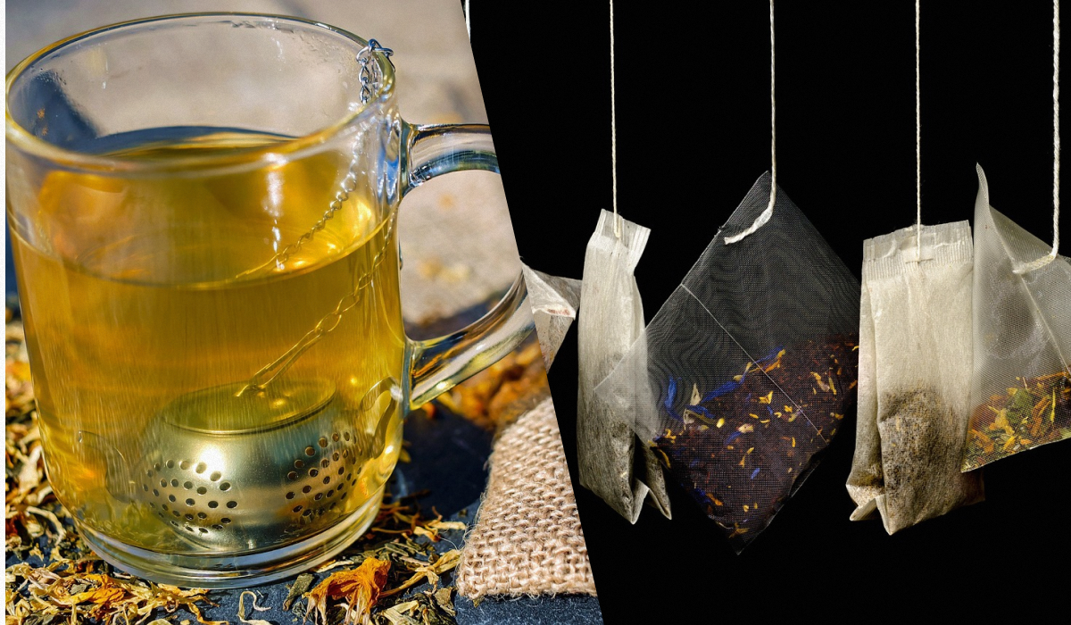 Обычно люди пьют как листовой, так и пакетированный чай / коллаж УНИАН, фото pixabay