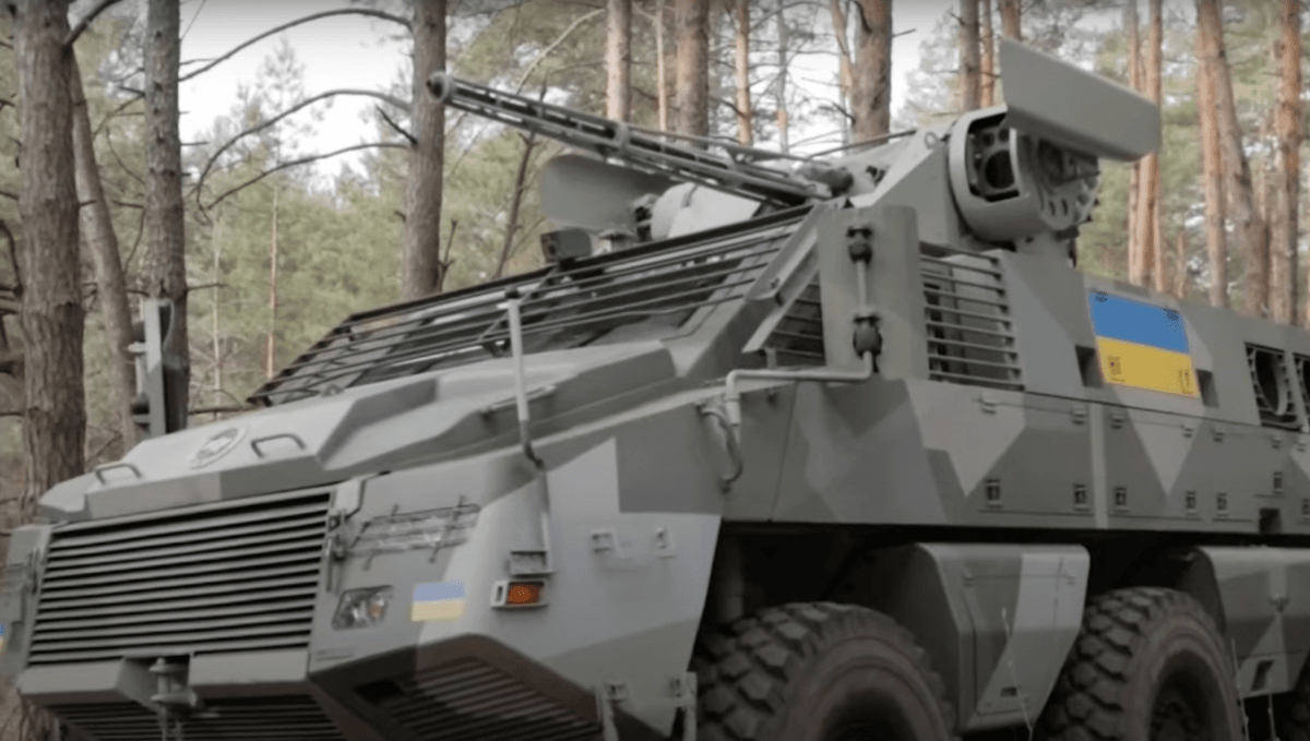 В Украине представили новые образцы военной техники / скриншот В Украине представили новые образцы военной техники / скриншот