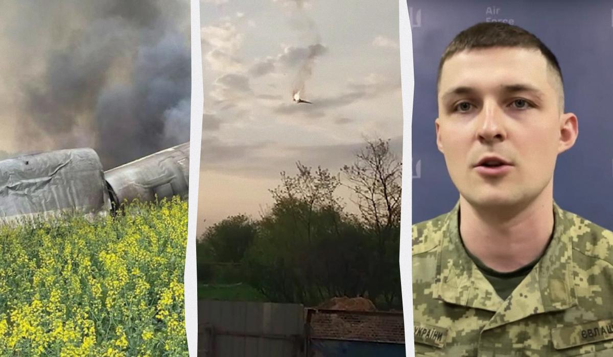 ВСУ уничтожили вражеский Ту-22М3 / коллаж УНИАН, фото t.me/breakingmash, скриншот ВСУ уничтожили вражеский Ту-22М3 / коллаж УНИАН, фото t.me/breakingmash, скриншот
